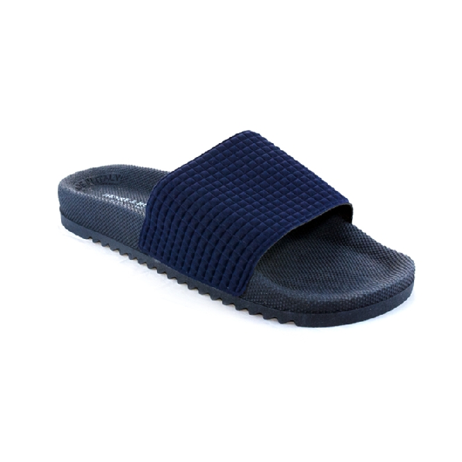 Ciabatta in plastica 190 - Navy 28 + Cristallo Navy
