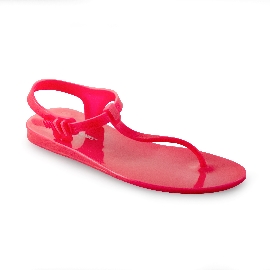 Sandalo infradito in plastica Athena - Fucsia fluo 35