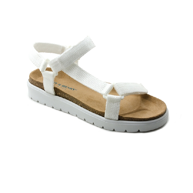 Plastic sandal Amanda Claude - White