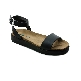 Plastic sandal Amanda Cinturino - Black