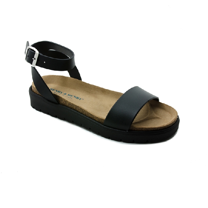 Plastic sandal Amanda Cinturino - Black