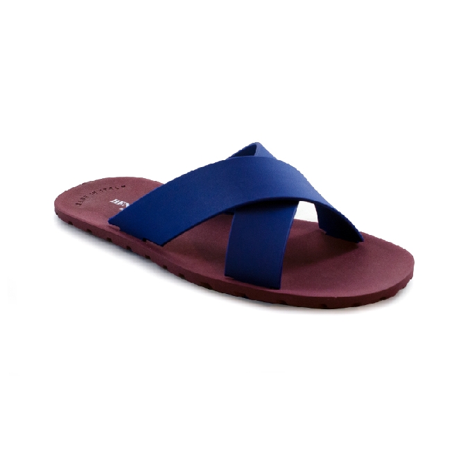 Ciabatta in plastica Cross Rosso 48 + Navy 28