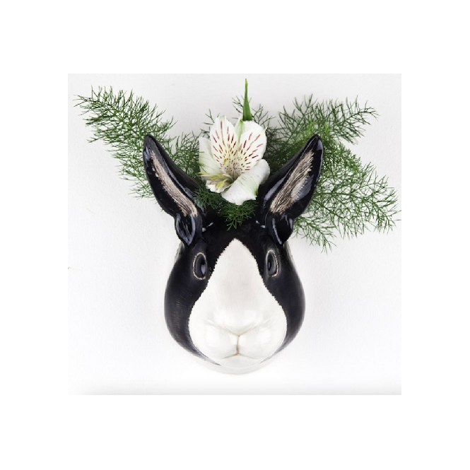 Rabbit Wall Flower Vase