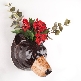 Bear Wall Flower Vase