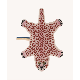 Tappeto Leopardo Rosa