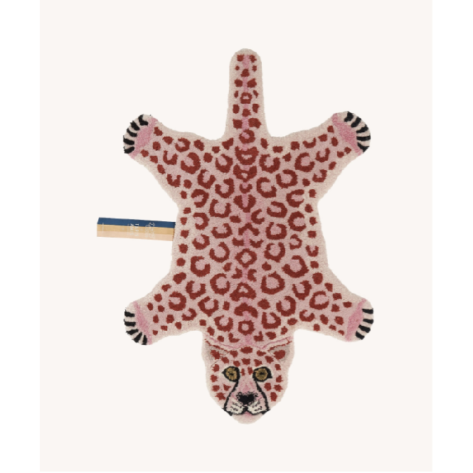 Tappeto Leopardo Rosa