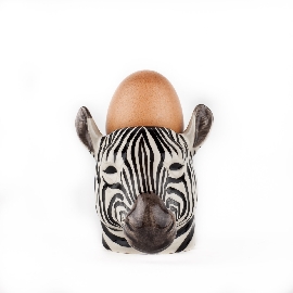 Zebra egg cup