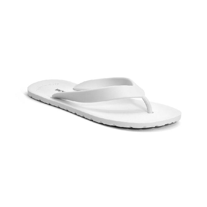 Plastic Slipper Flipper - White