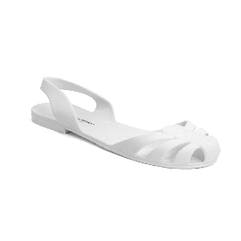Pastic sandal Spider - White