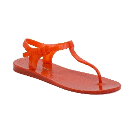 Plastic Sandal Athena Orange 2