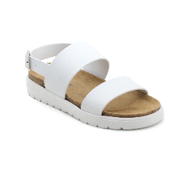 Plastic sandal Amanda Fascia - White